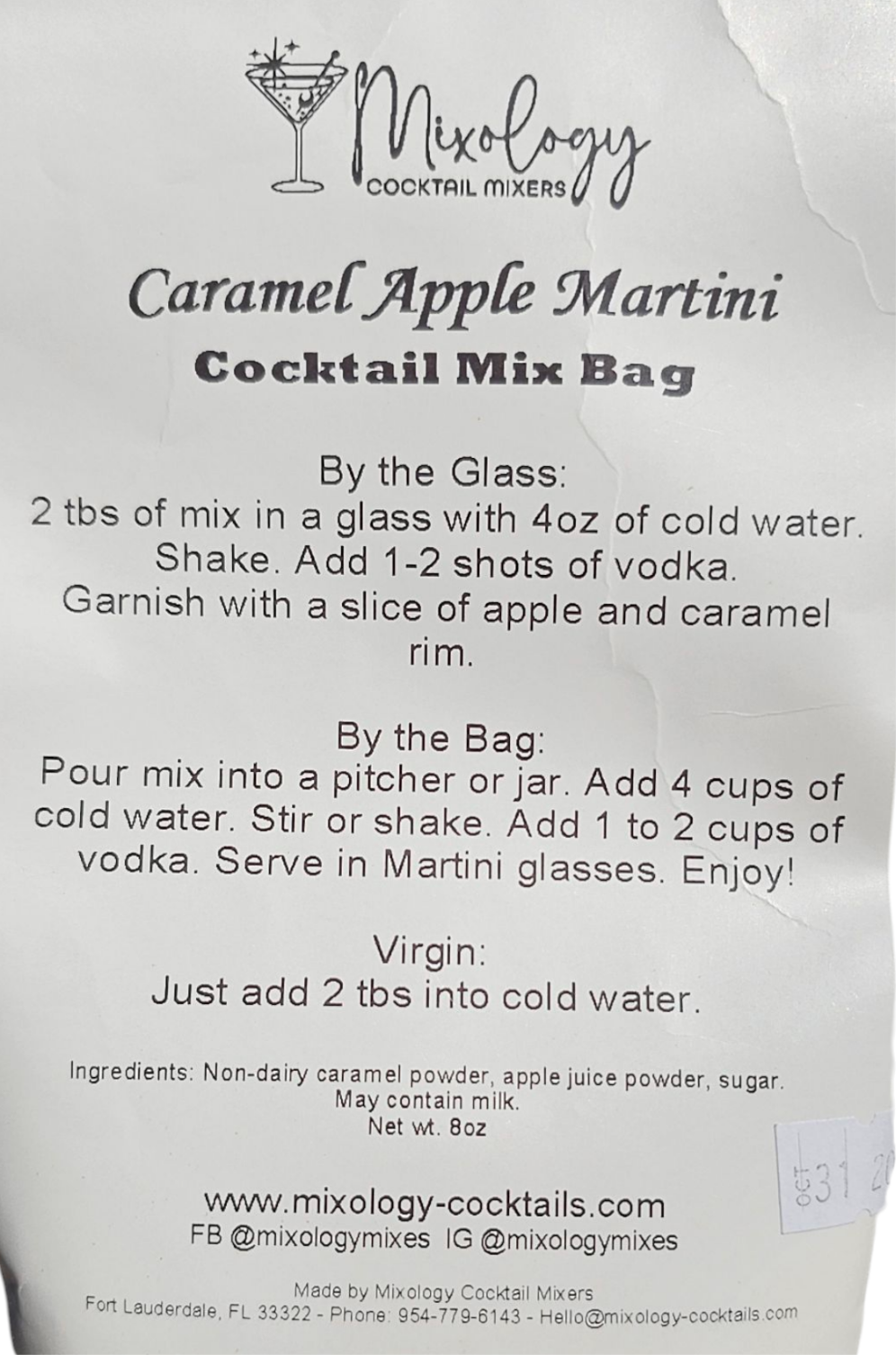 Caramel Apple Martini