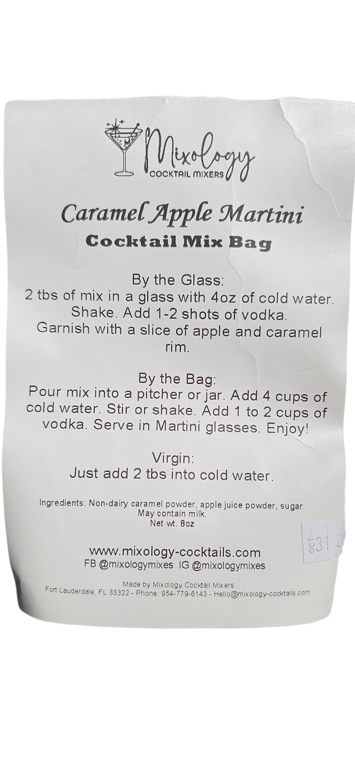Caramel Apple Martini