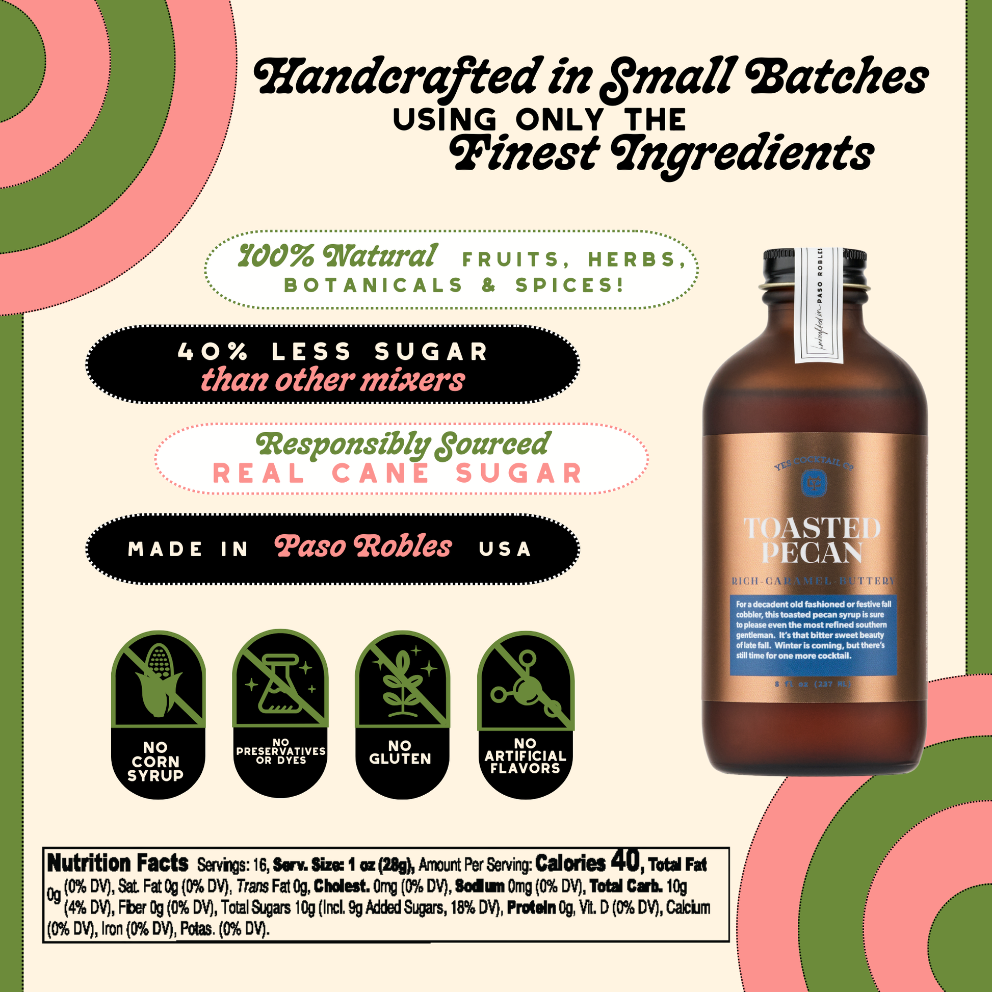 Toasted Pecan Old Fashioned Syrup