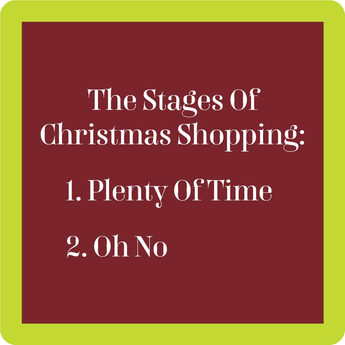 Holiday Coaster Collection