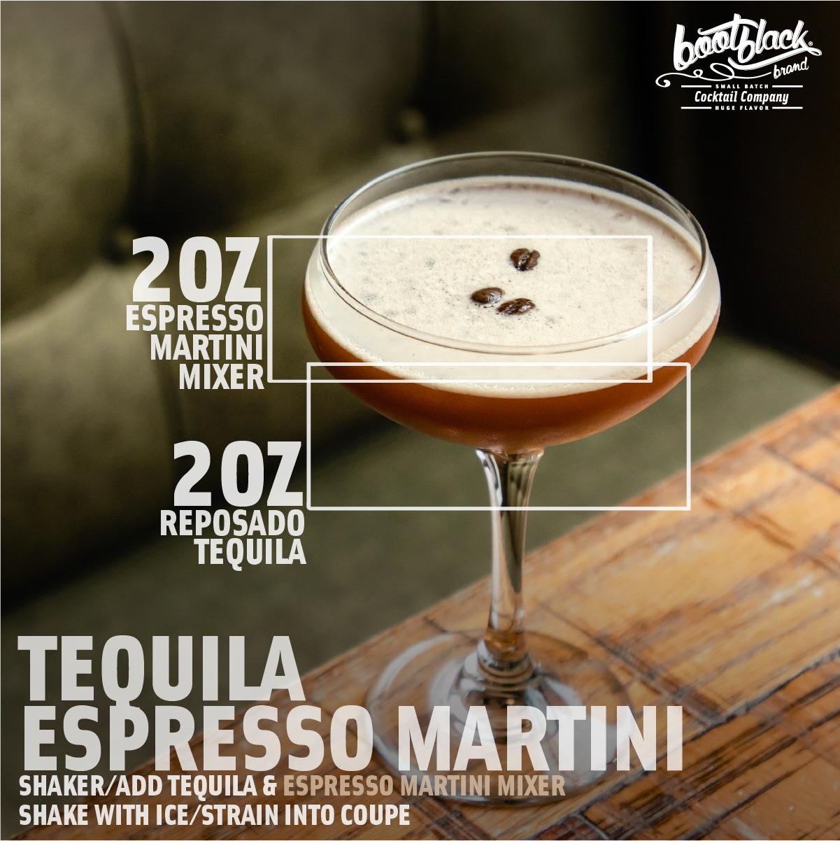 Espresso Martini Cocktail/Mocktail Mixer - 750ML
