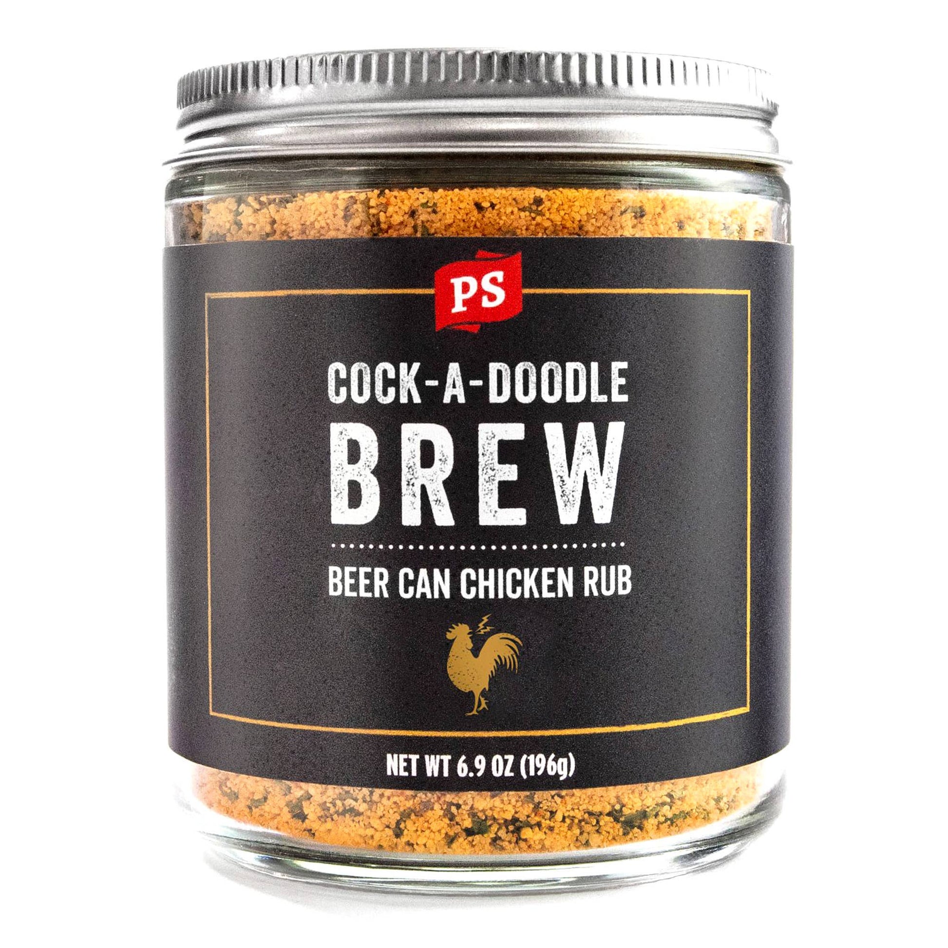 Cock-A-Doodle Brew - Beer Can Chicken Rub: Original (6.9 oz)