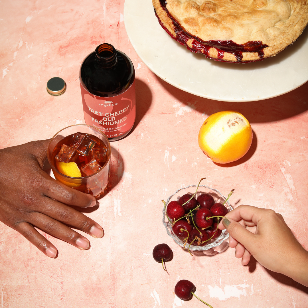 Spiced Cherry Old Fashioned Cocktail & Mocktail Mix