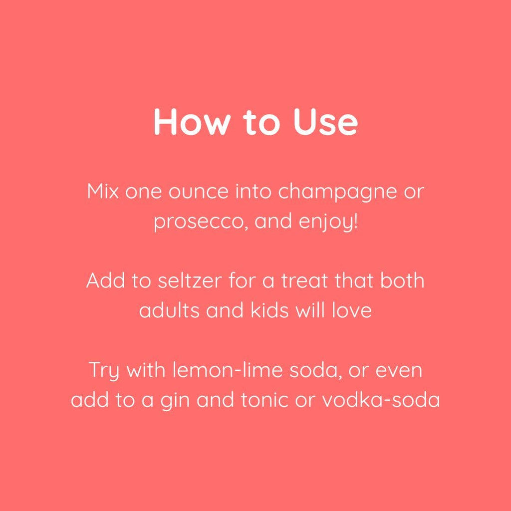 Glitter Sangria Cocktail Mix/Syrup, 16 fl oz