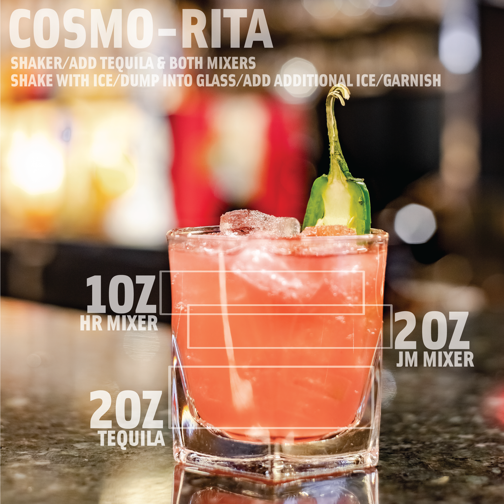 Hibiscus Margarita Cocktail/Mocktail Mixer - 750ML