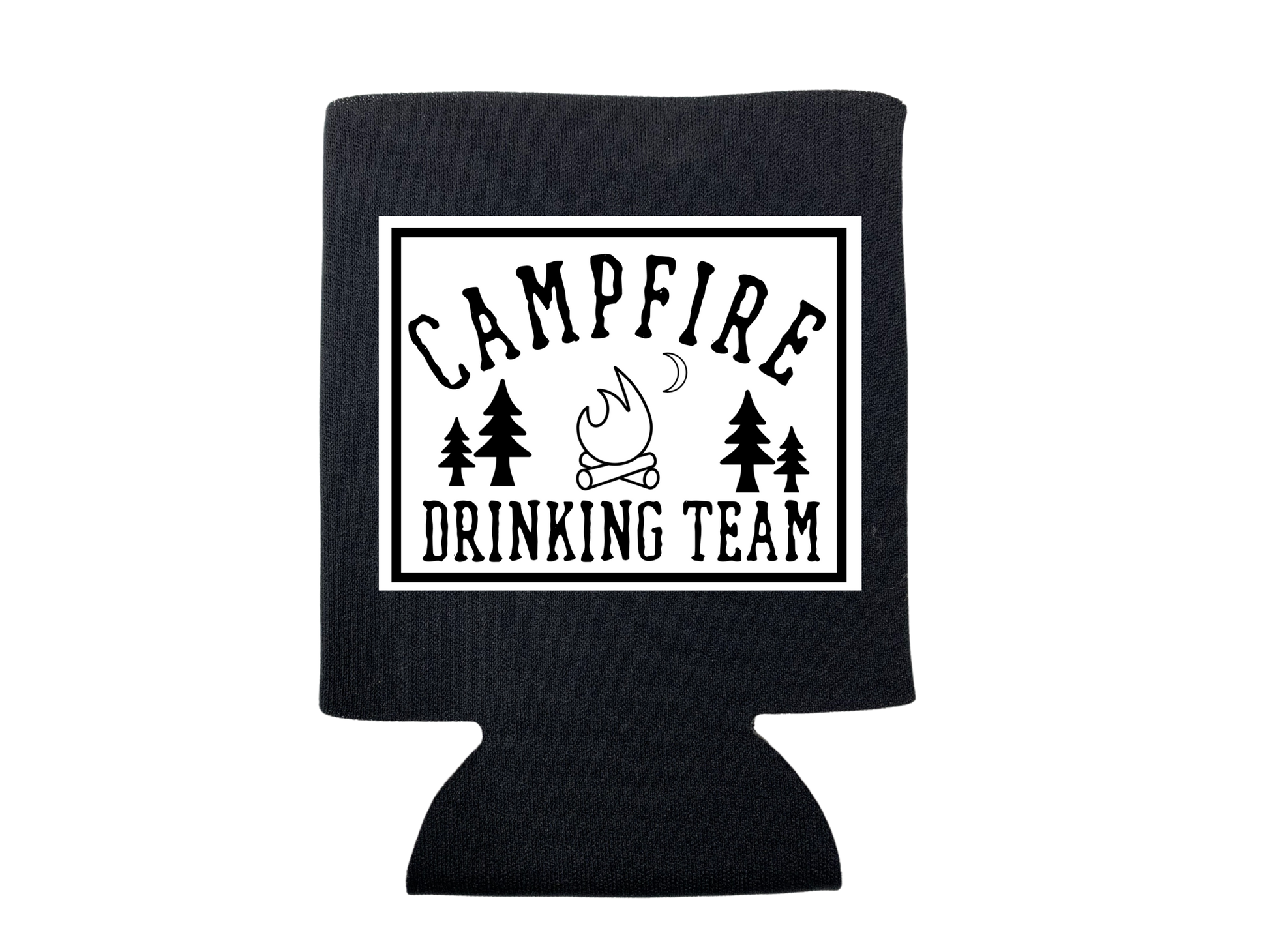 CAMPFIRE DRINKING TEAM KOOZIE