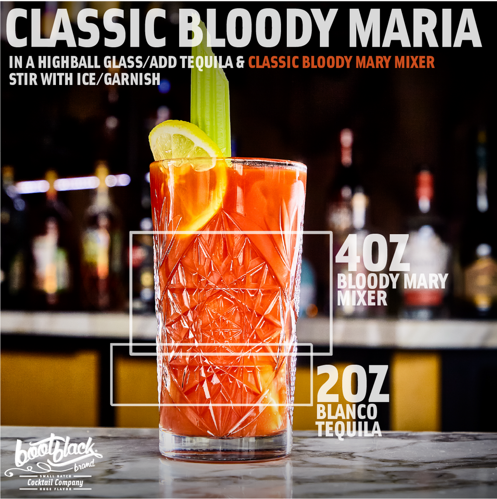 Classic Bloody Mary Cocktail/Mocktail Mixer - 1L