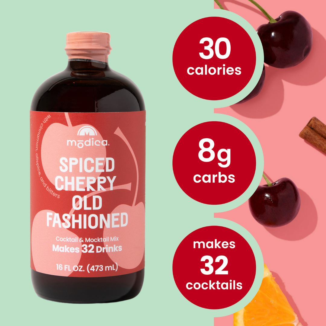 Spiced Cherry Old Fashioned Cocktail & Mocktail Mix