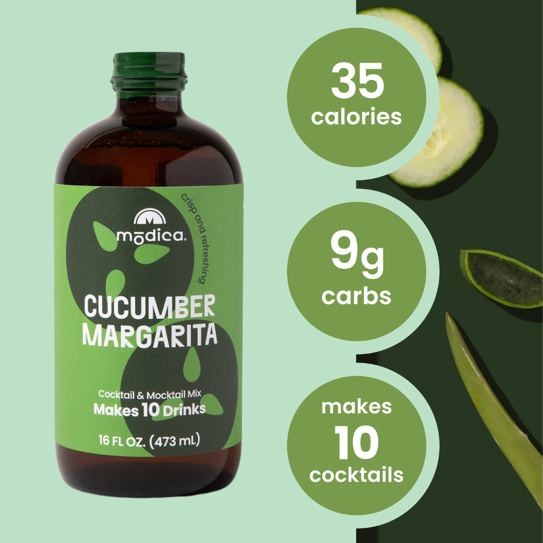 Cucumber Margarita Cocktail & Mocktail Mix