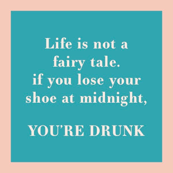 COASTER Lose Your Shoe | Funny Party Gift | Home Bar Decor