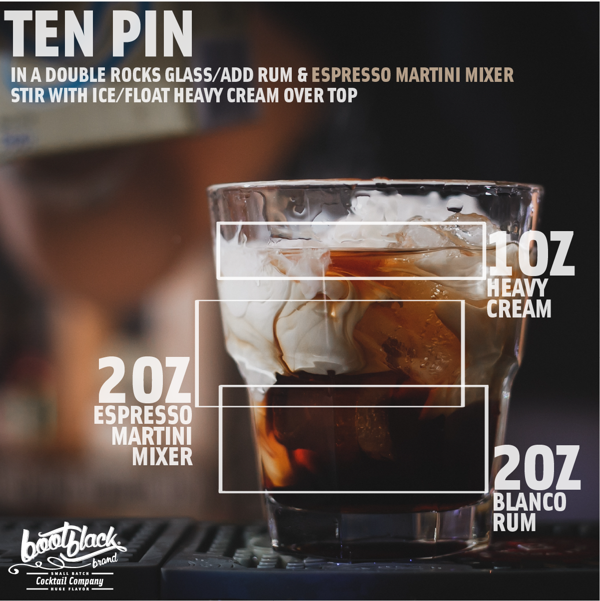 Espresso Martini Cocktail/Mocktail Mixer - 750ML
