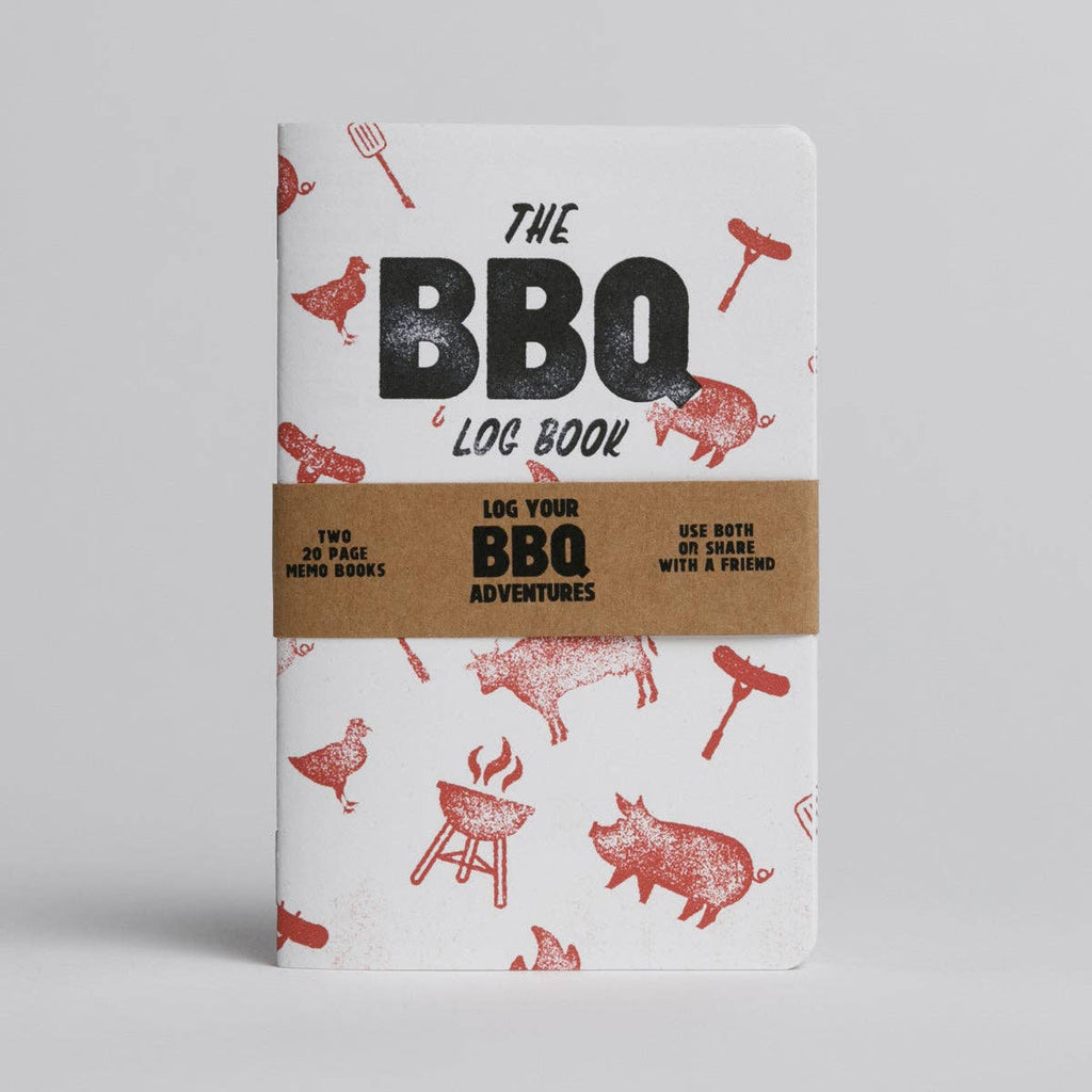 BBQ Log Book - Two 20-page books Review your food adventures