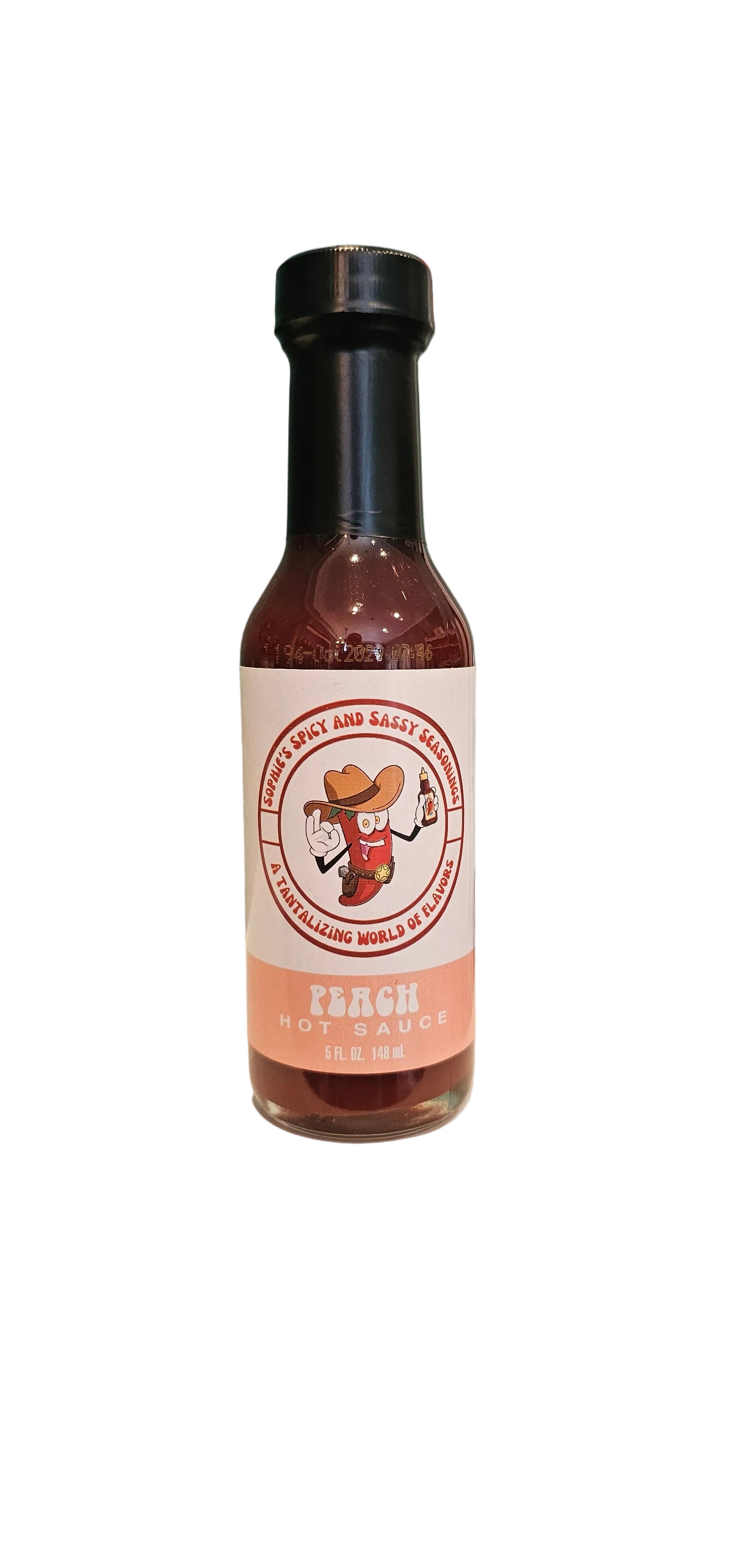 Peach Hot Sauce : Sophie's Spicy & Sassy Seasonings