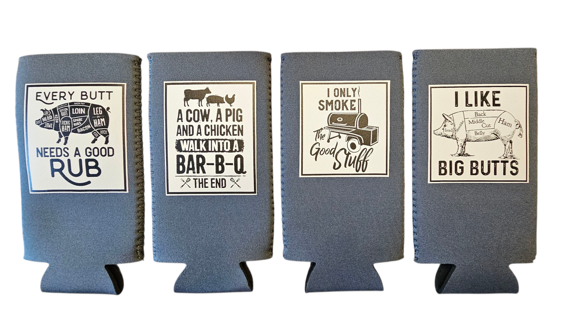 BBQ Koozie - Slim Size