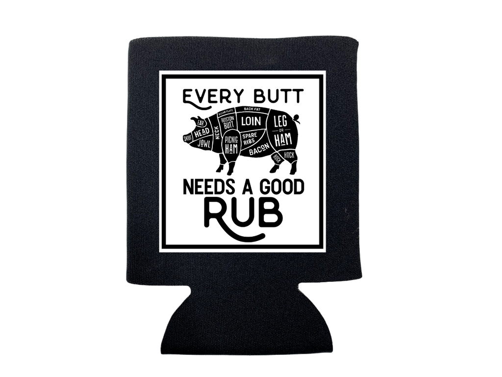 BBQ Koozie - Slim Size, Multiple Designs to Choose