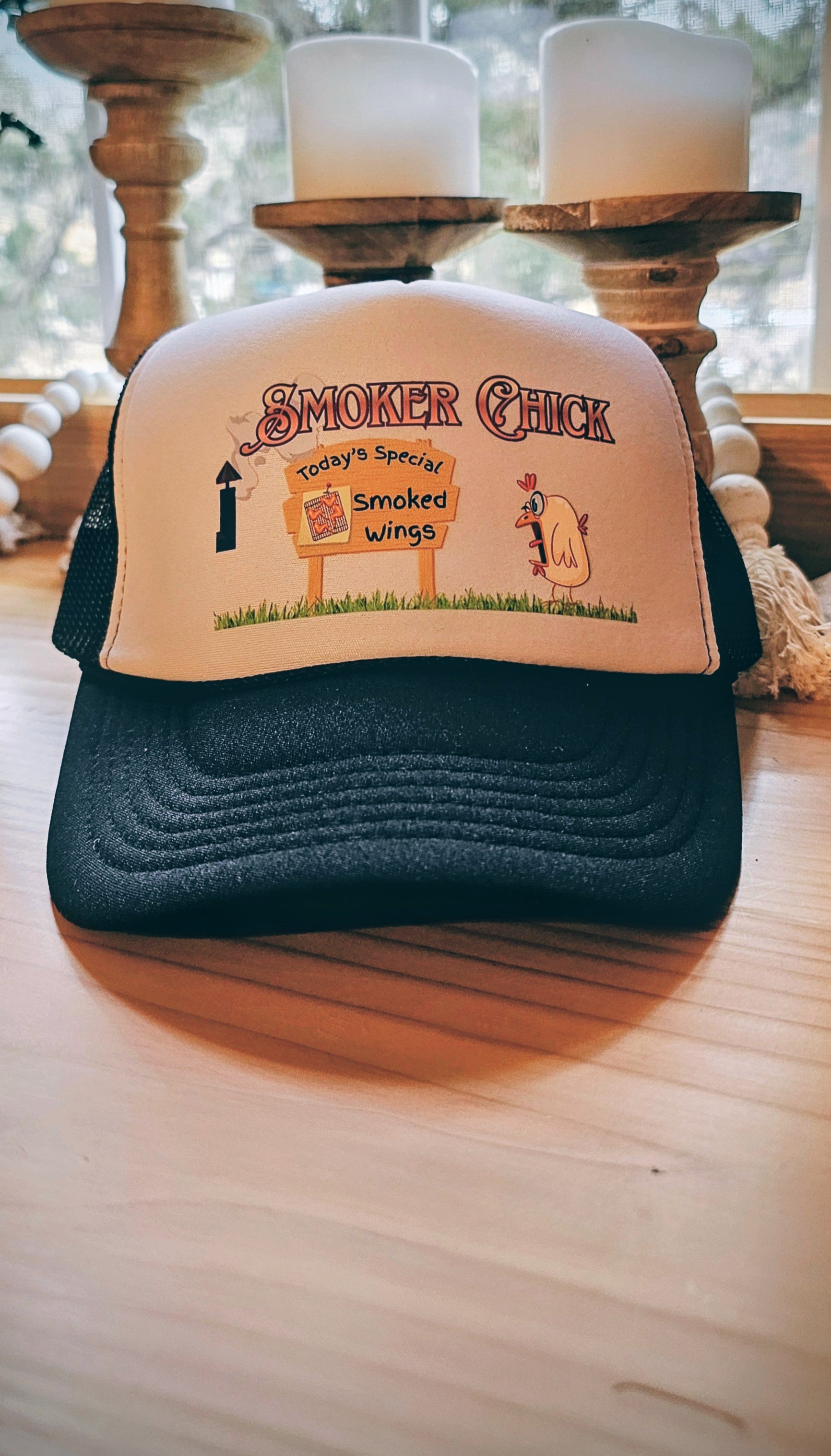 Smoker Chick Trucker Hat