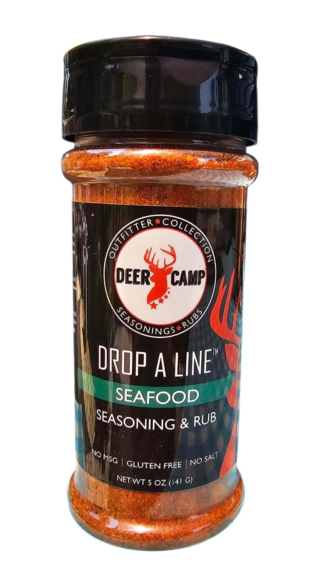 DEER CAMP® Drop A Line™ Seafood Seasoning & Rub 5 Oz.